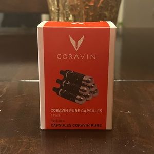 Coravin Pure Capsules for Coravin Wine Preserver - 6 Pack
